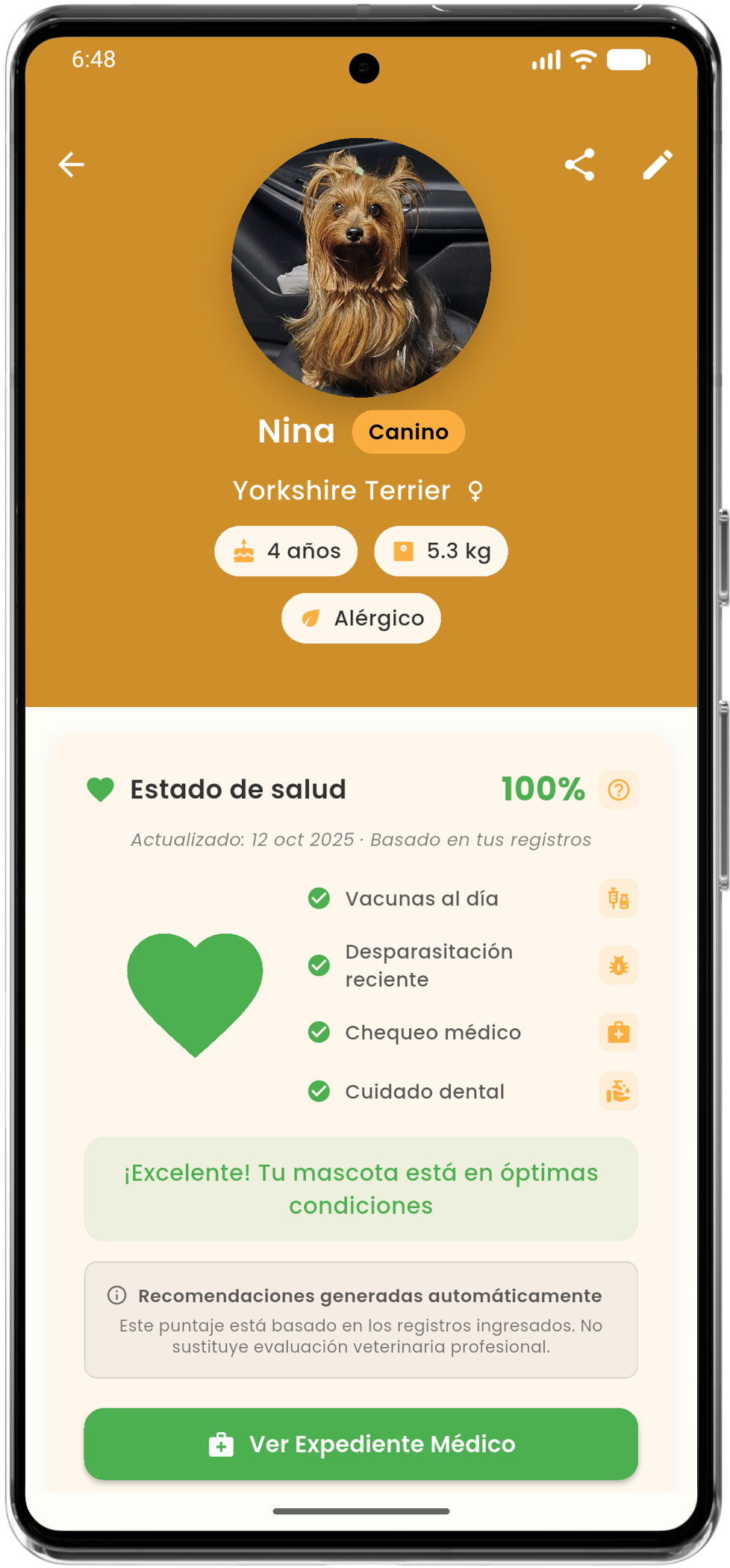 QuickyTail App Mockup